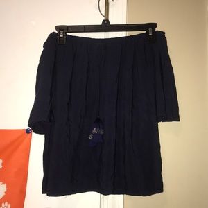 Lily Pulitzer top | size M | navy